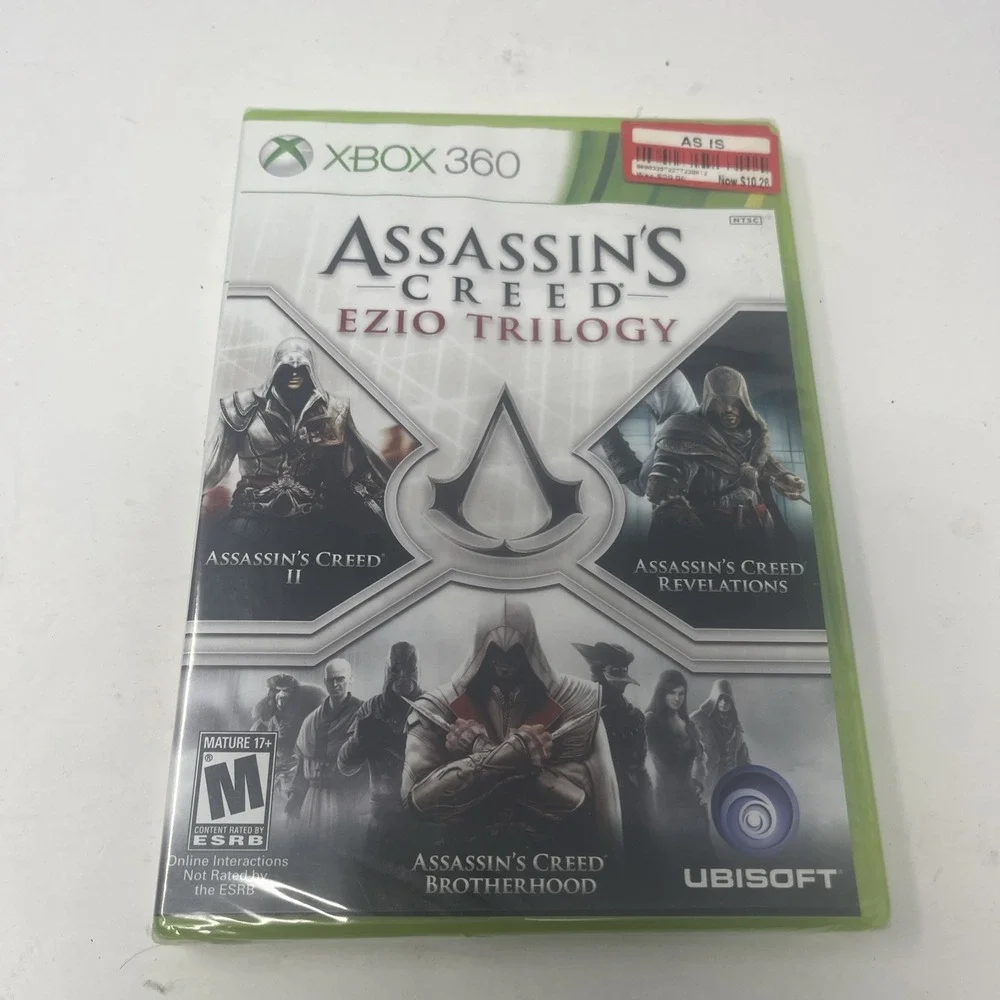 Assassin's Creed: Ezio Trilogy (Microsoft Xbox 360, 2013) New Sealed
